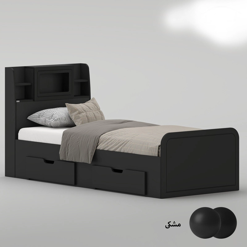 تخت خواب یک نفره مدل Ma401